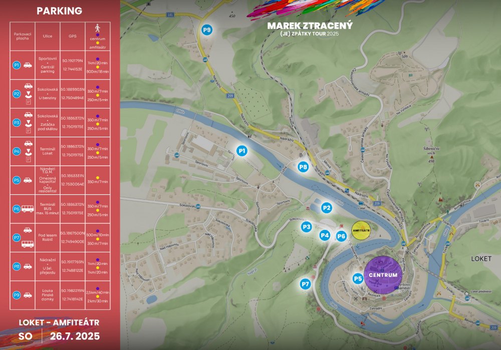 Dopravní omezení a přepravní přehled – víkend 26.–27. 7. 2025