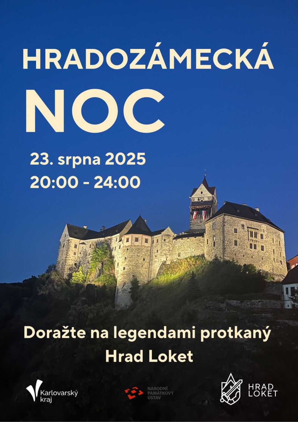 Hradozámecká noc 2025