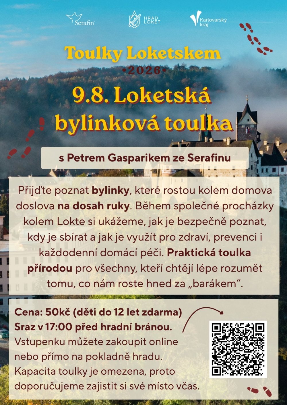 Loketská bylinková toulka zve do přírody kolem Lokte