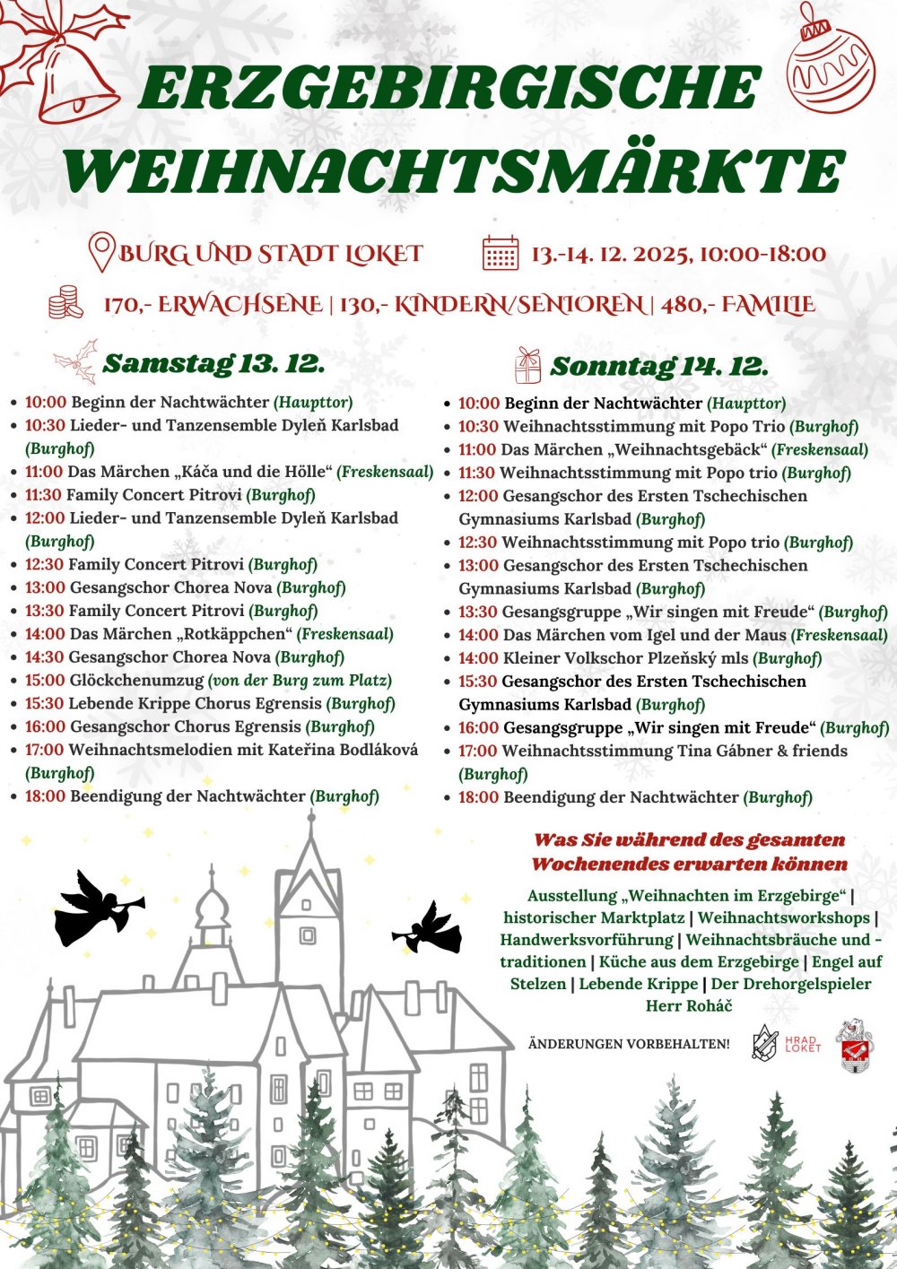 Erzgebirgische Weinachtsmärkte