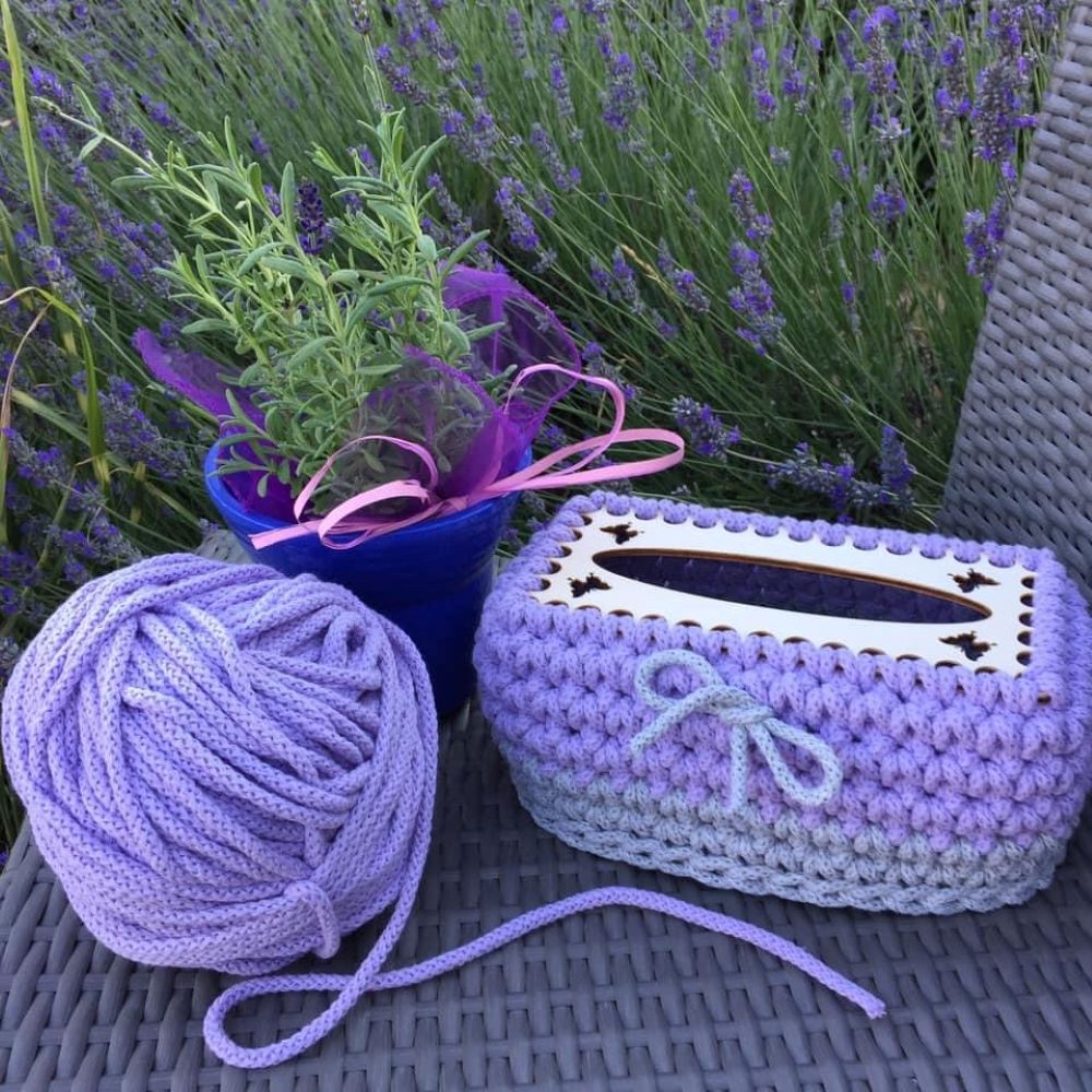 Háčkování ubrouskovníku