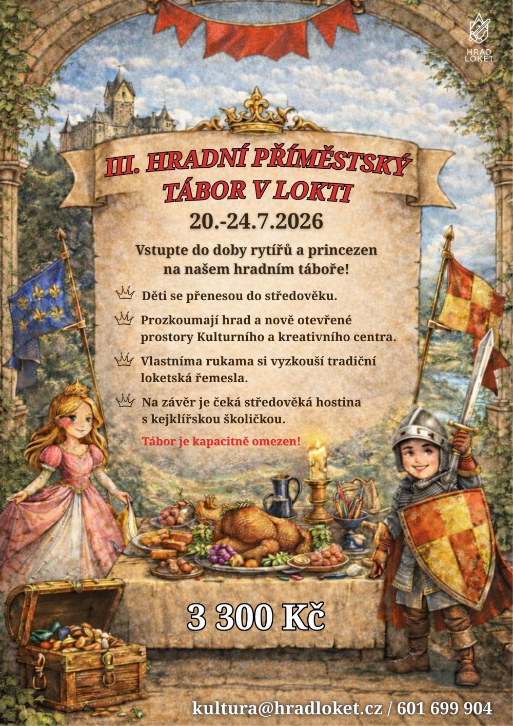 III. Hradní příměstský tábor v Lokti