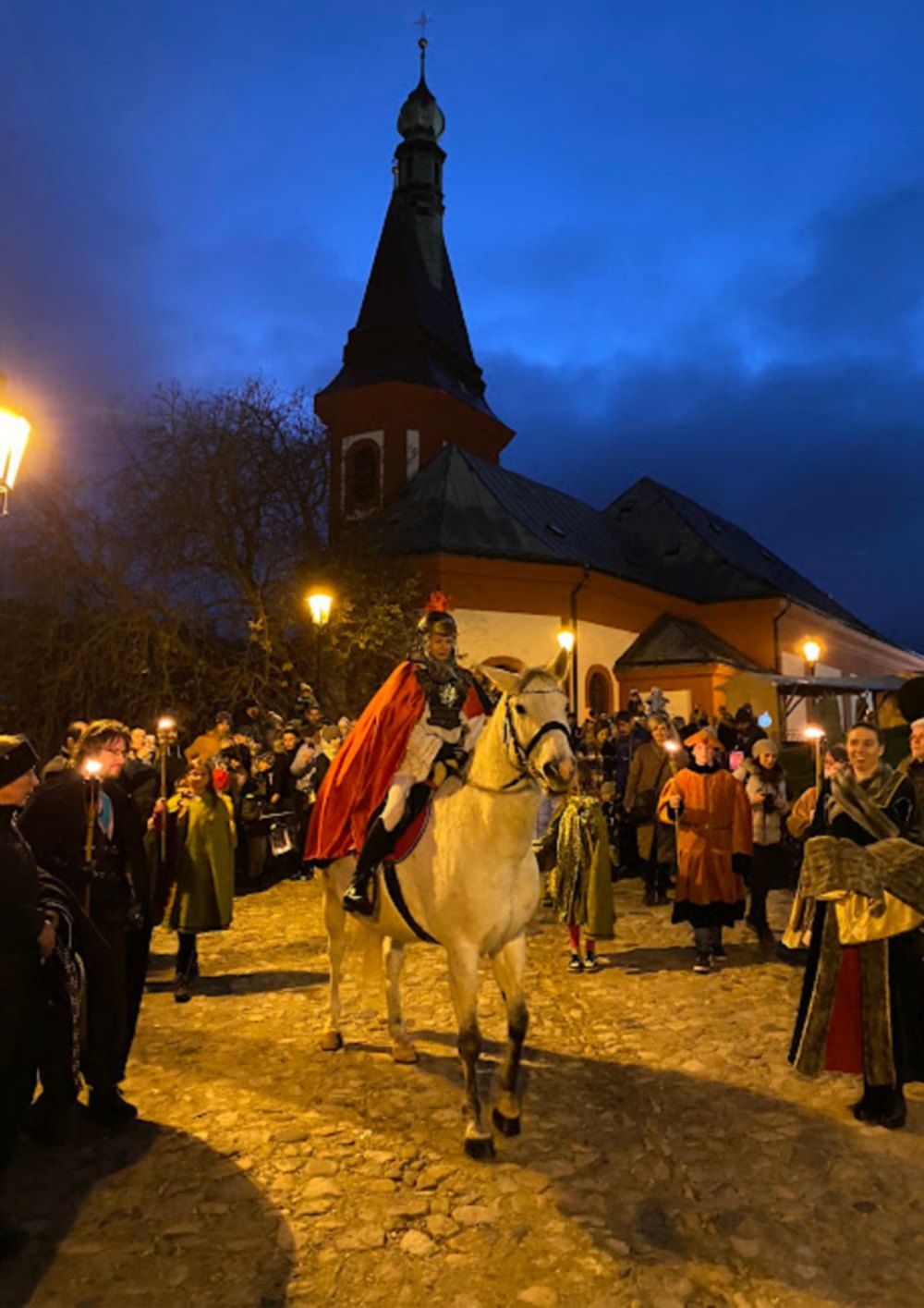 Svatomartinské slavnosti na hradě Loket