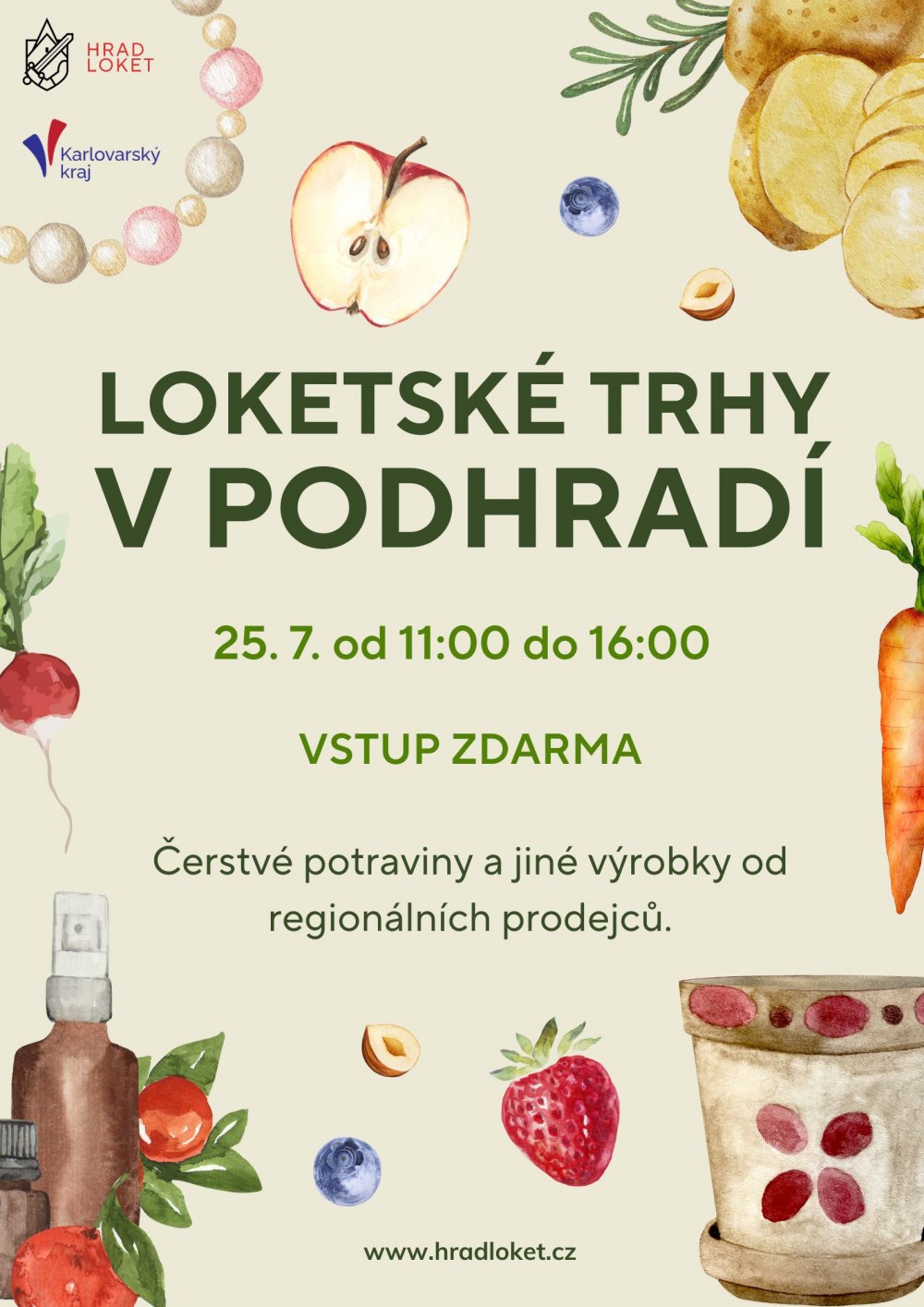 Loketské trhy v podhradí