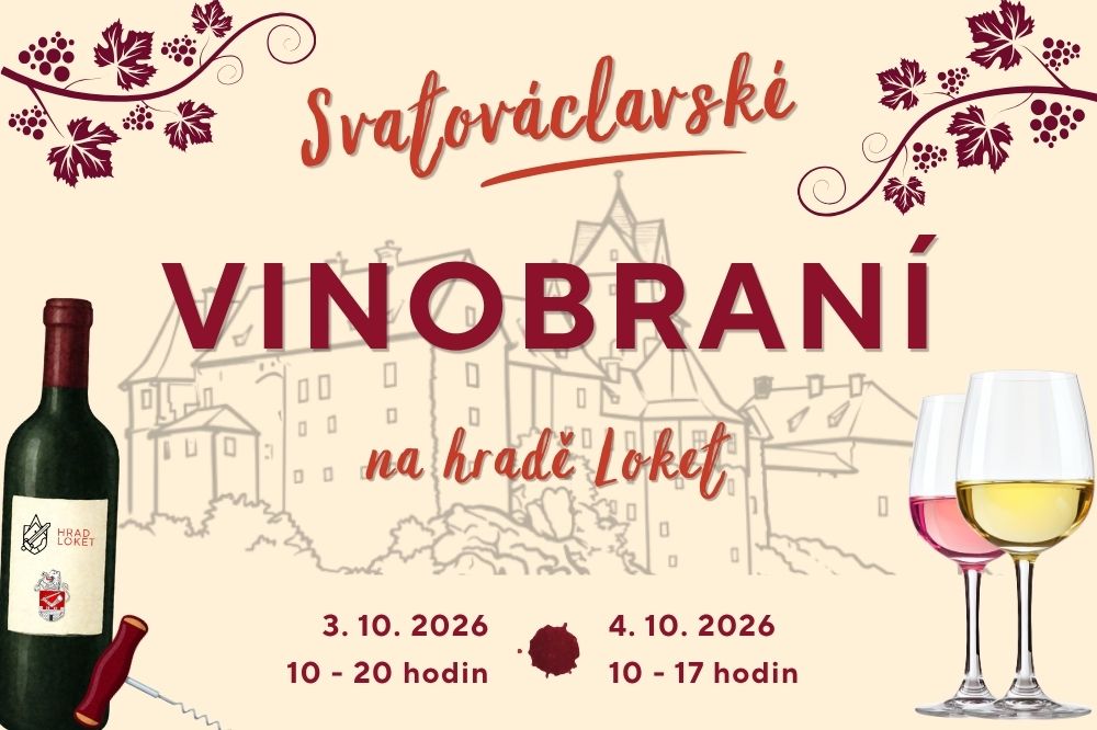 Svatováclavské vinobraní na hradě Loket