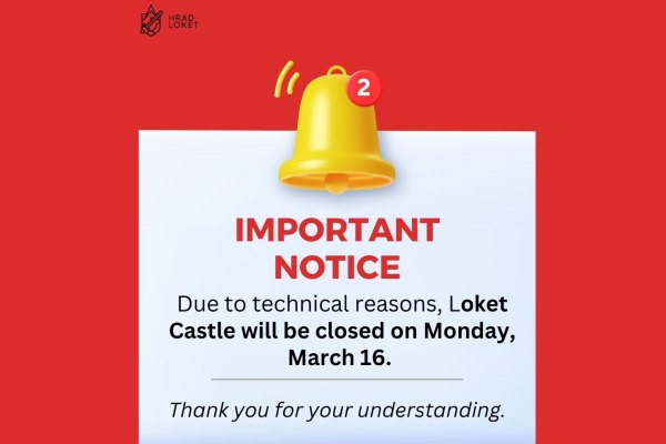 Castle closed on Monday, March 16