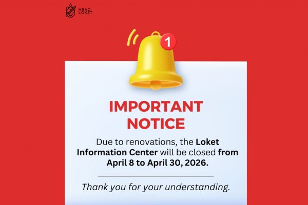 The Loket Town Information Center is temporarily closed.