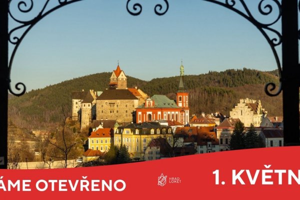 Hrad Loket otevřen i 1. května