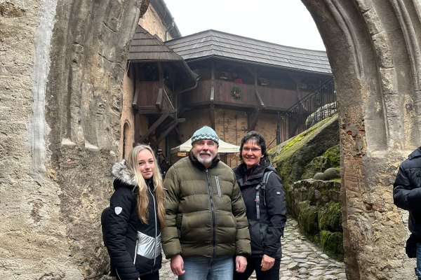 Ježíškova vnoučata na hradě Loket