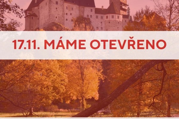 17.11. 2025 Máme otevřeno