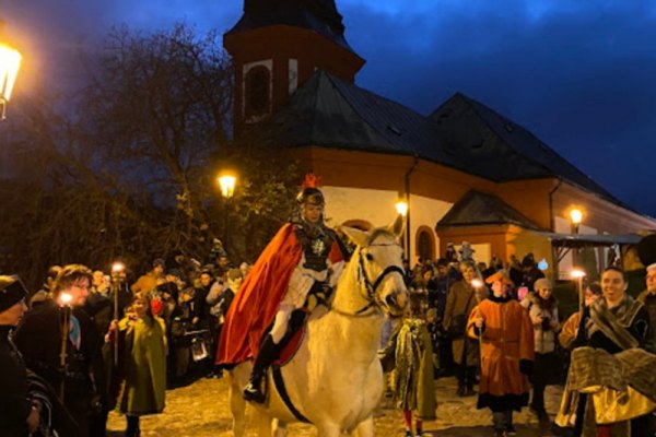 Svatomartinské slavnosti na hradě Loket