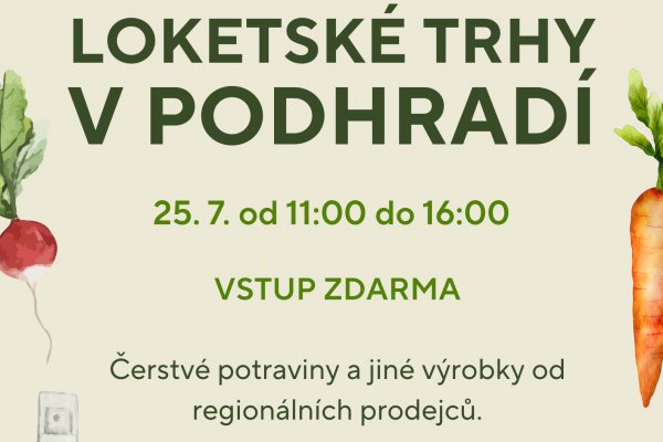 Loketské trhy v podhradí