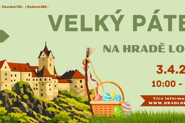Velký pátek na hradě Loket již 3. 4. 2026!