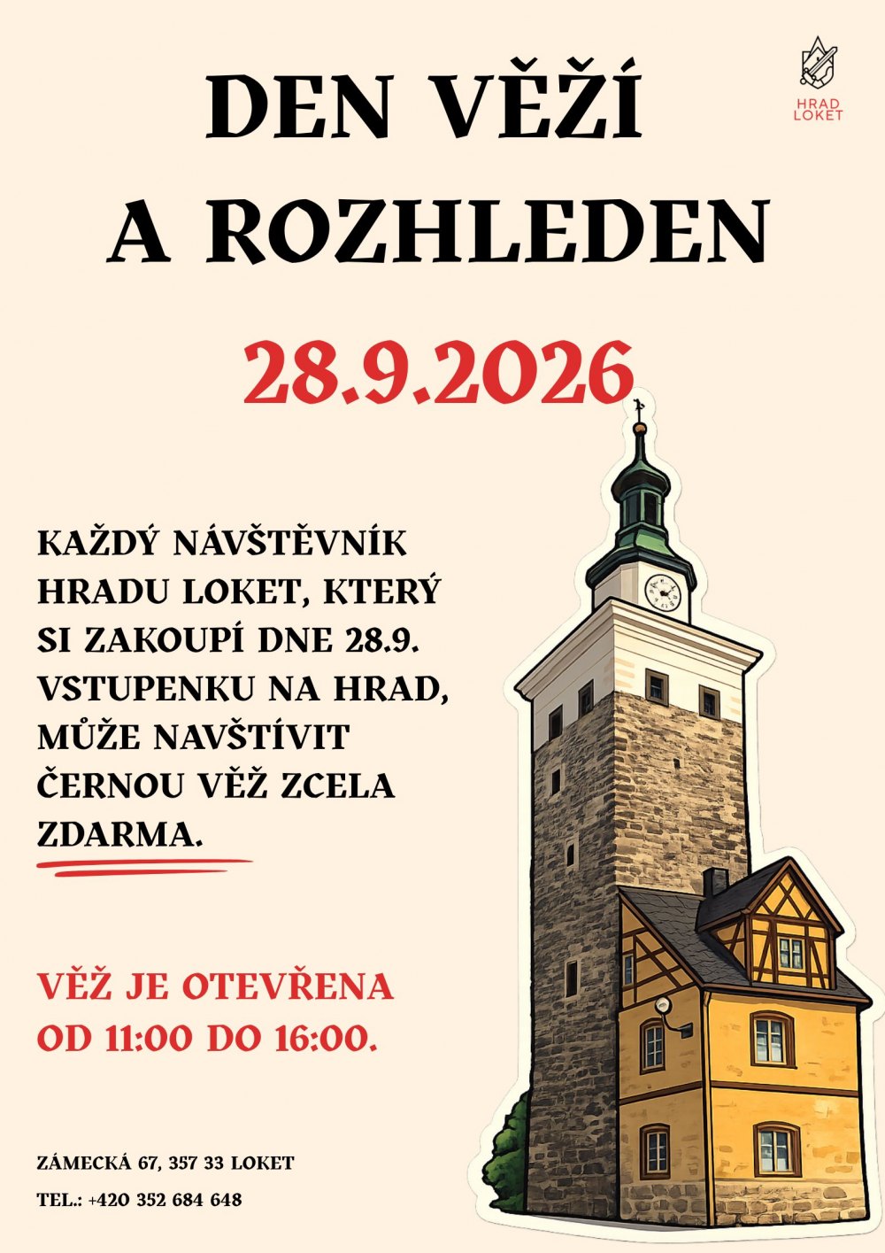 Den věží a rozhleden
