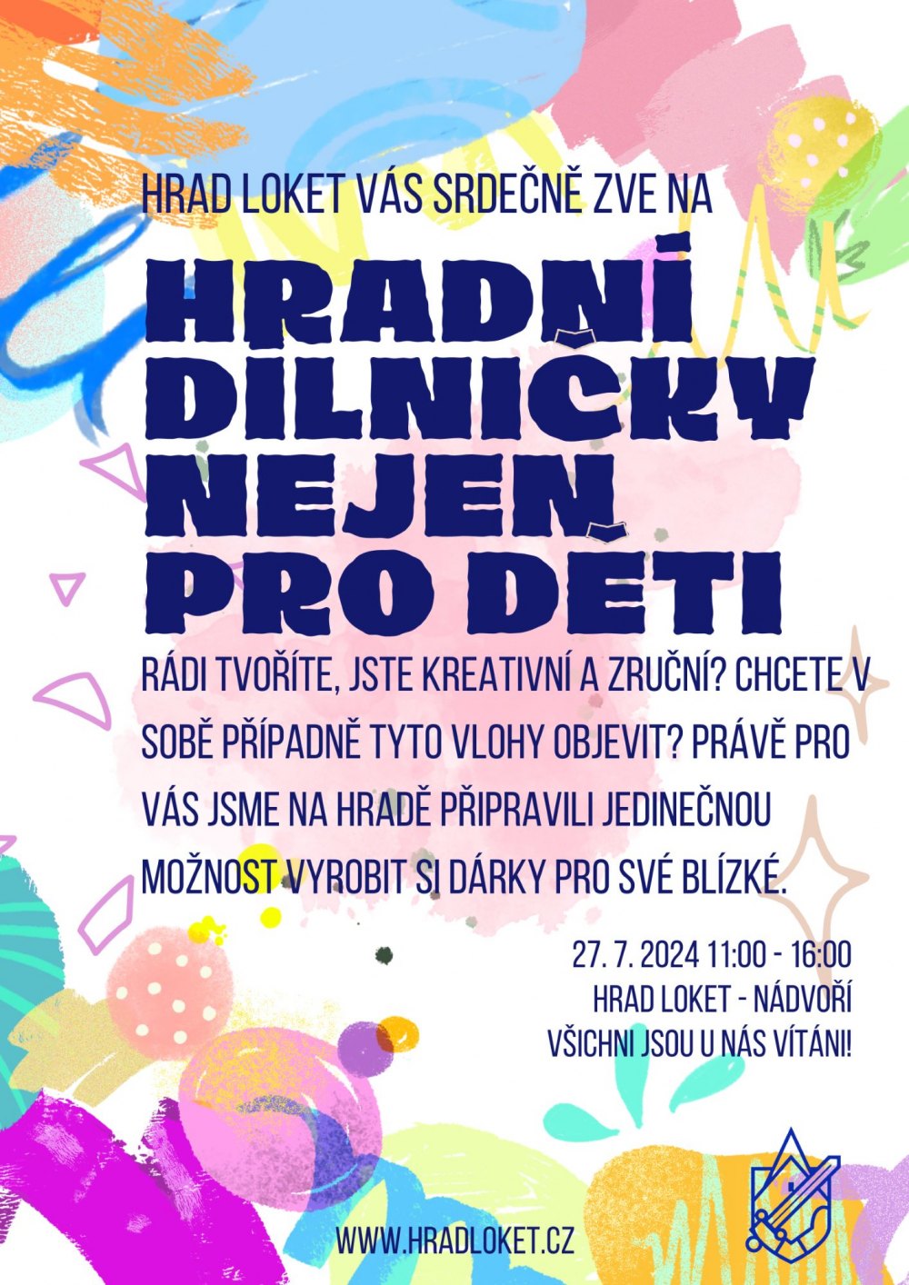 Hradní dílničky nejen pro děti