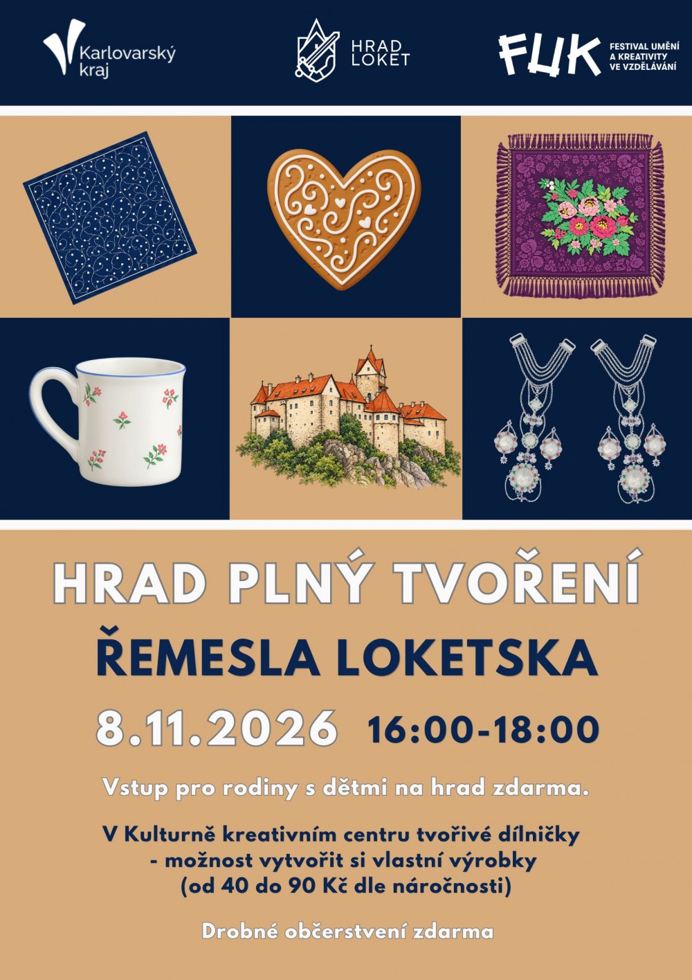 Hrad plný tvoření - Řemesla Loketska