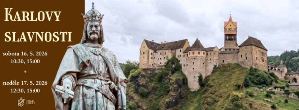 Karlovy slavnosti na hradě Loket