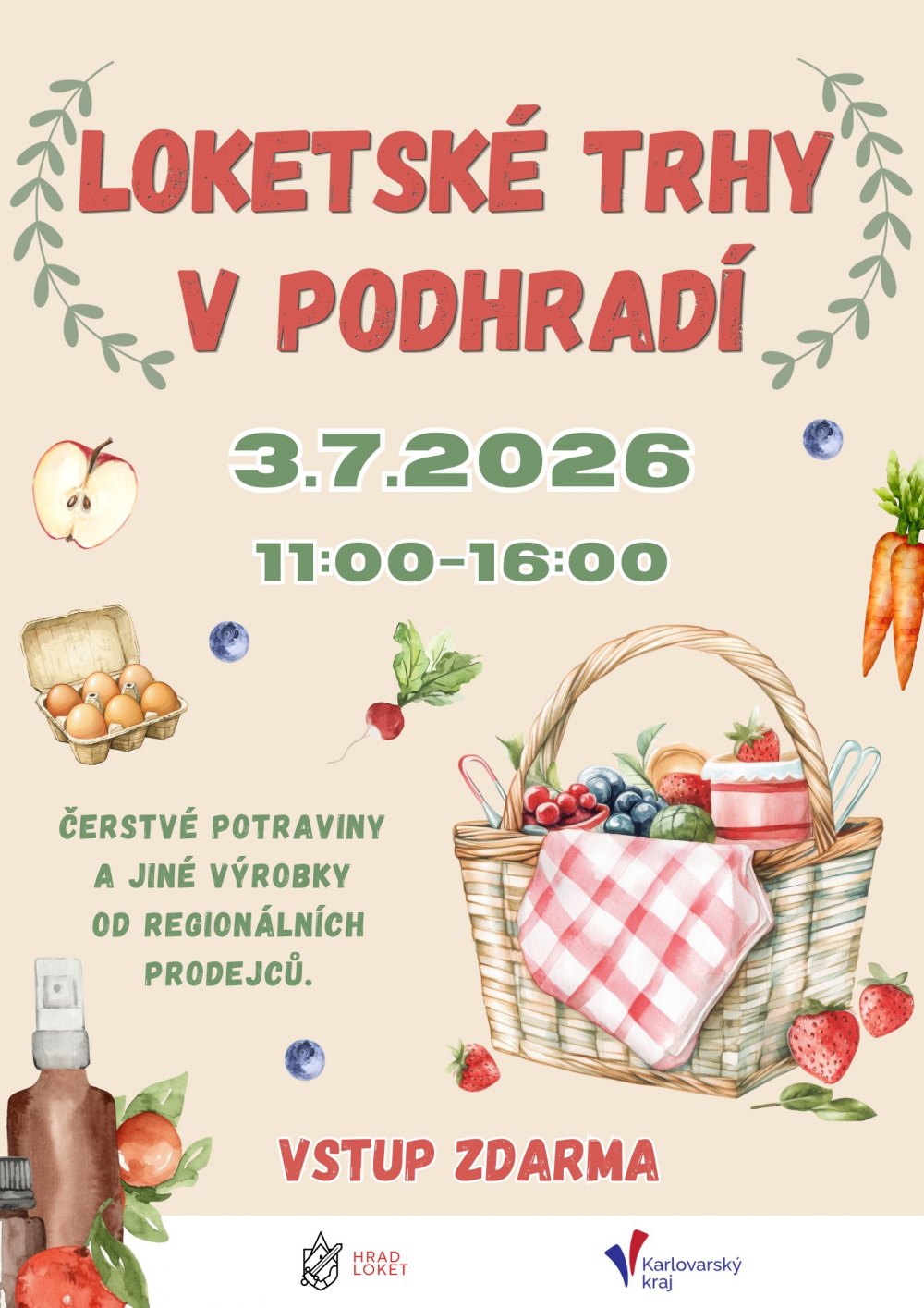 Loketské trhy v podhradí